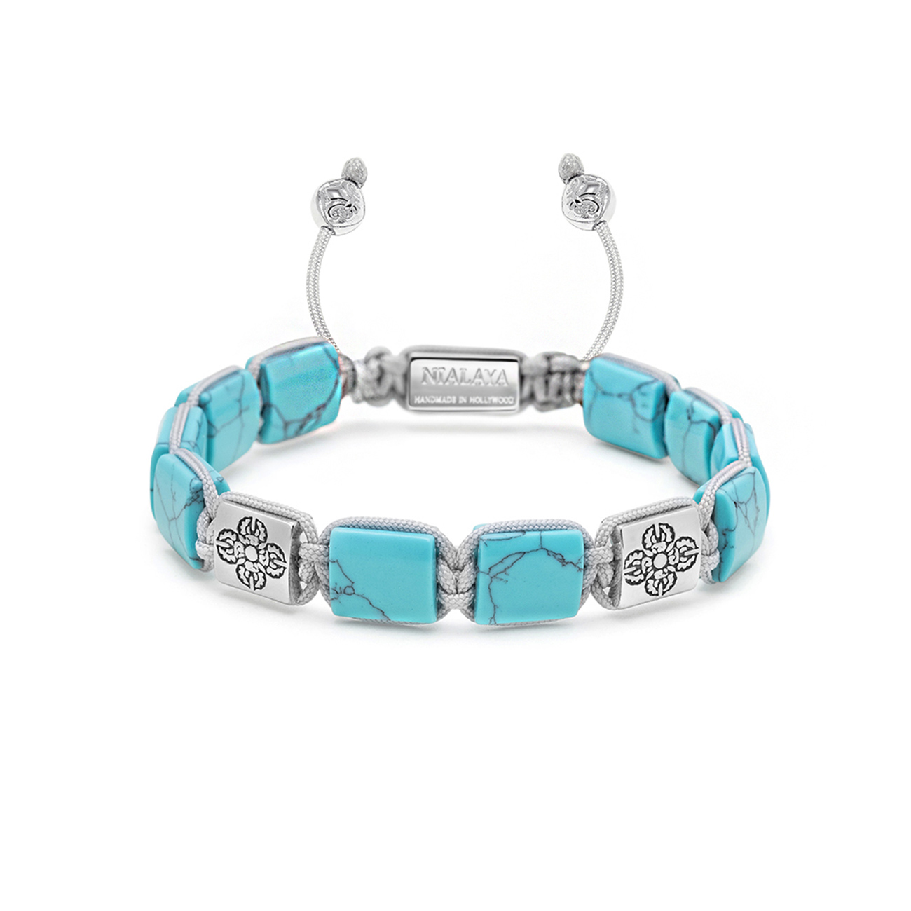 Nialaya The Dorje Flatbead Collection &#8211; Turquoise and Silver