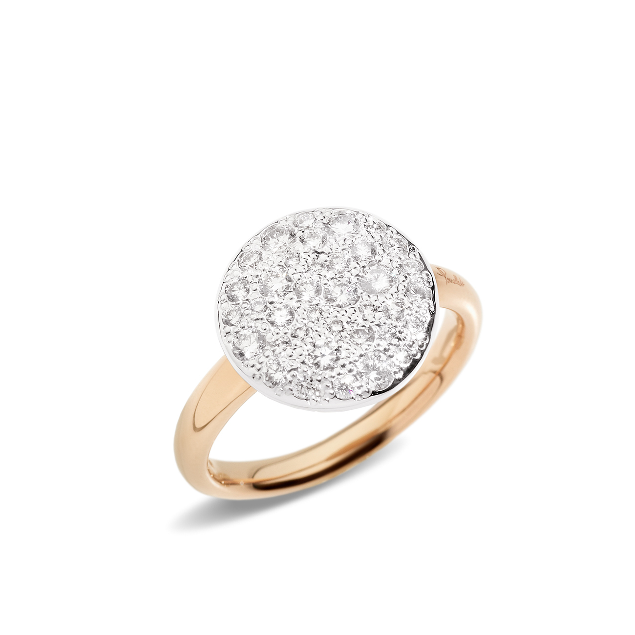 Pomellato Sabbia ring with Diamonds